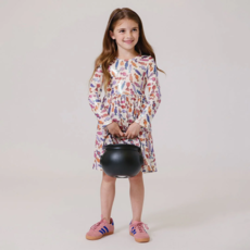 PINK CHICKEN girls lame steph dress - halloween candy