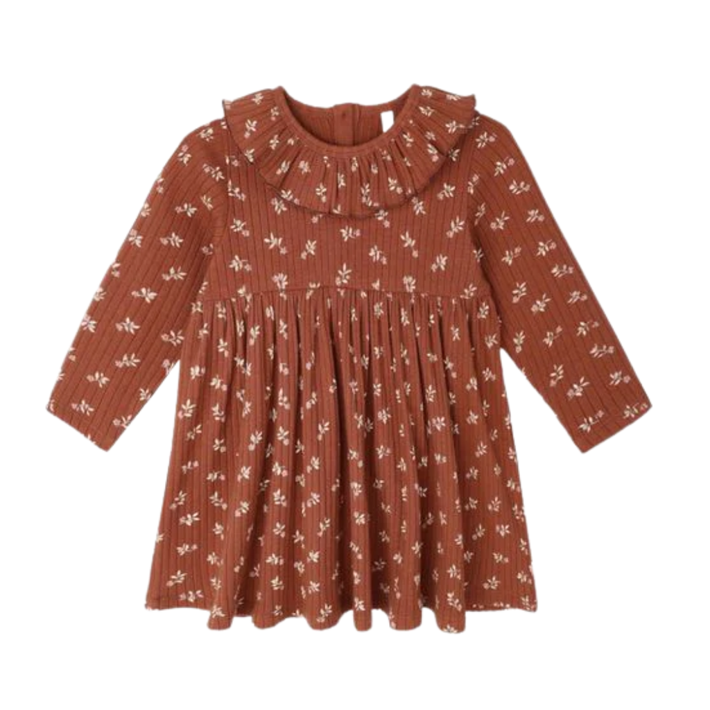 Rylee + Cru Inc. RUFFLE COLLAR DRESS || RUBY DITSY