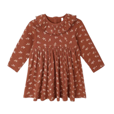 Rylee + Cru Inc. RUFFLE COLLAR DRESS || RUBY DITSY