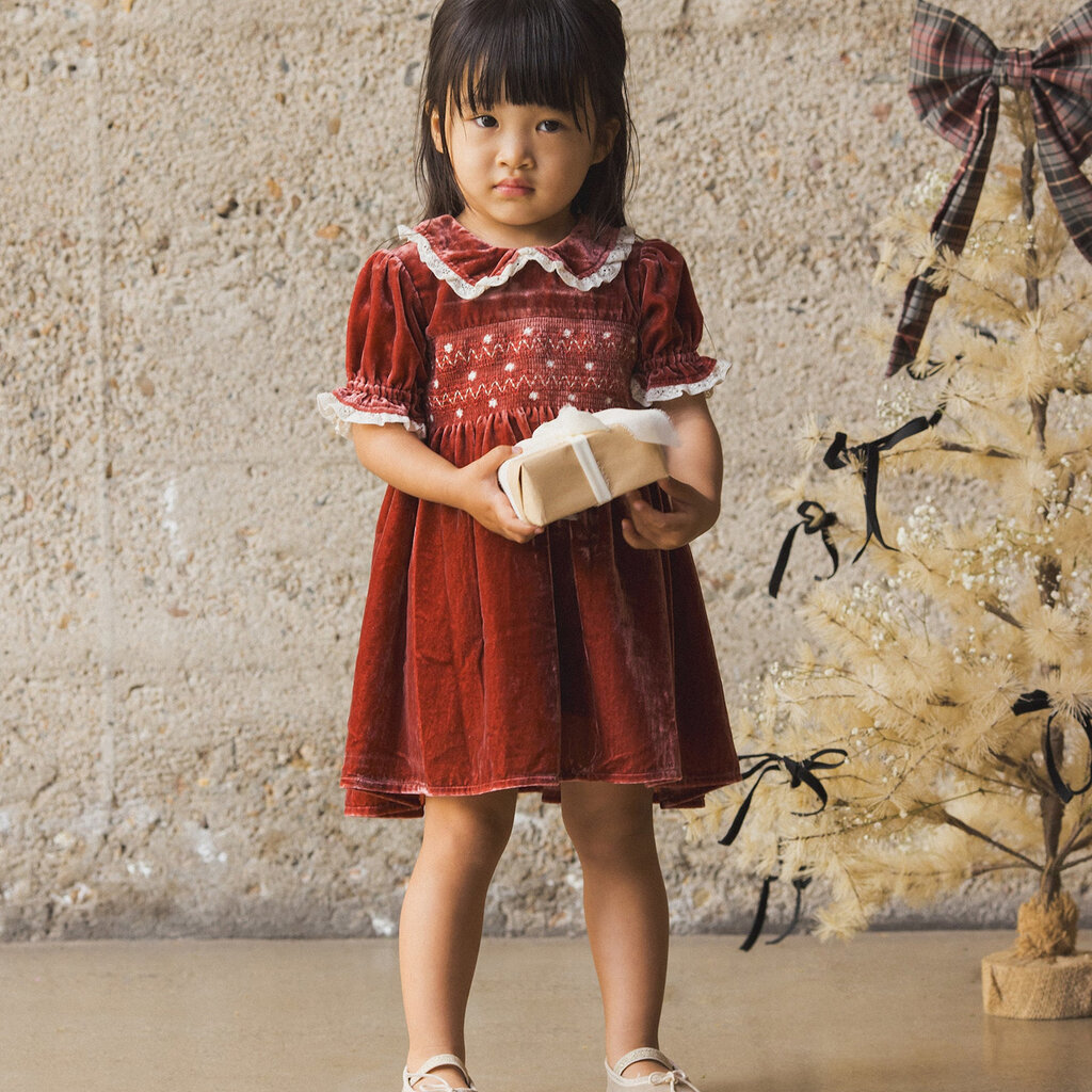 NORA LEE ELIZABETH DRESS | RUBY