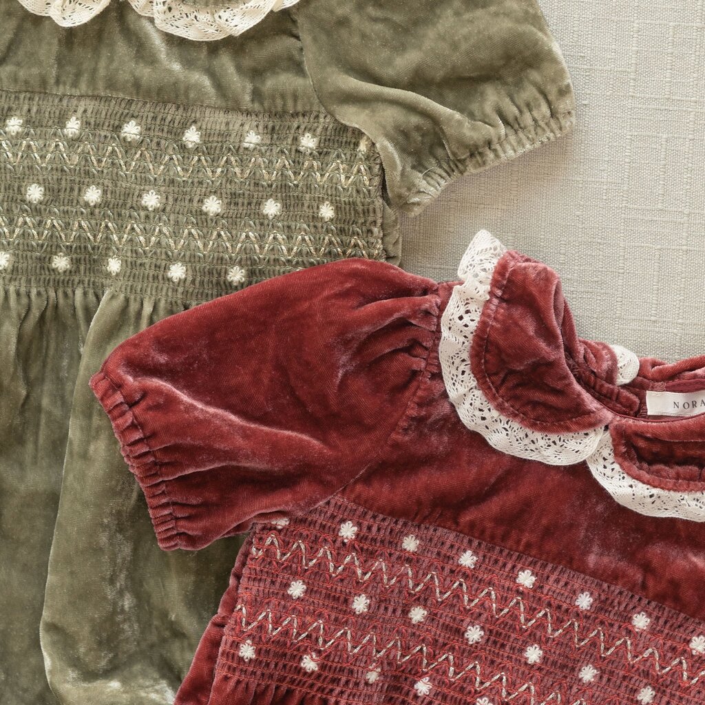 Rylee + Cru Inc. ELIZABETH ROMPER | PINE