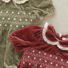 Rylee + Cru Inc. ELIZABETH ROMPER | PINE