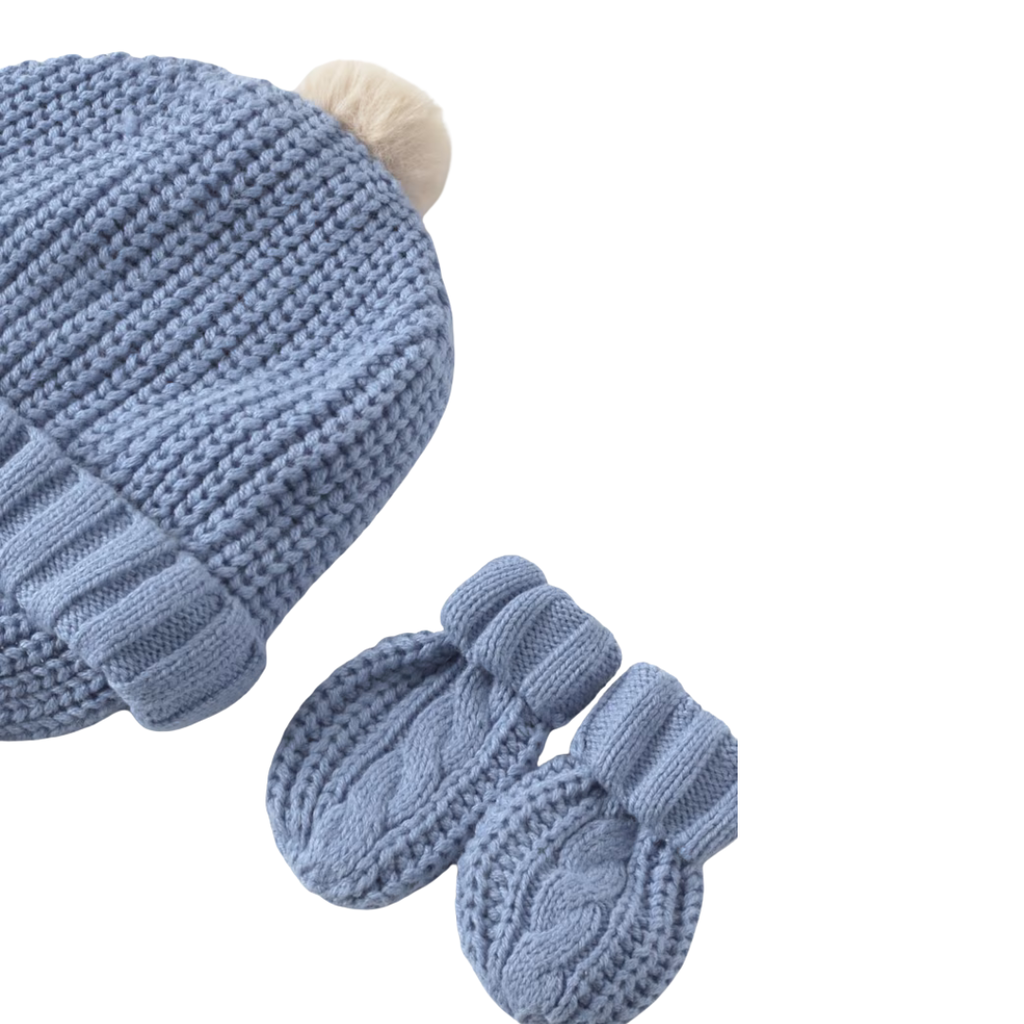 Hat & Mitten Set-Cloud