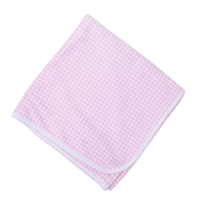 MAGNOLIA BABY MINI CHECKS RECEIVING BLANKET