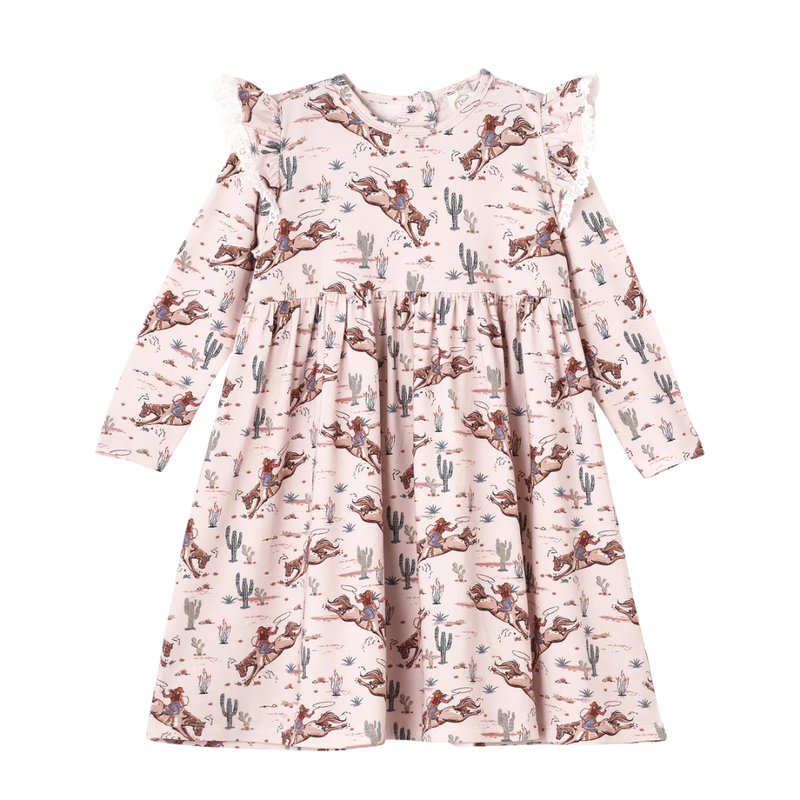 TESA BABE GIRL'S PRAIRIE PRINCESS DRESS