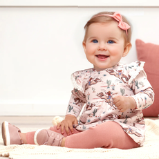 TESA BABE GIRL'S PRAIRIE PRINCESS TOP & LEGGING