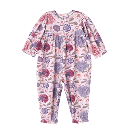 TESA BABE GIRL'S VINTAGE BLOOMS ROMPER