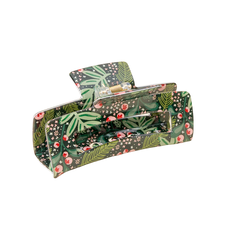 THE DARLING EFFECT JOLLY SPRIG GREEN CLAW CLIP