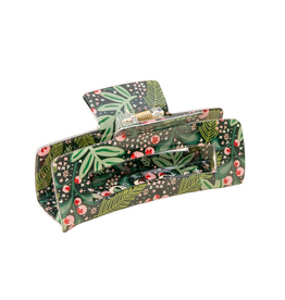 THE DARLING EFFECT JOLLY SPRIG GREEN CLAW CLIP