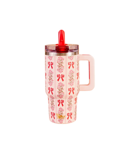 THE DARLING EFFECT 20 OZ. FLIP STRAW TUMBLER OH SO MERRY