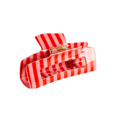 THE DARLING EFFECT PEPPERMINT STRIPE CLAW CLIP