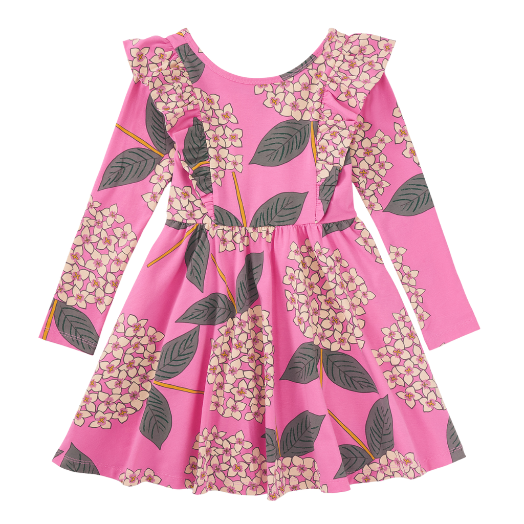 GIRL'S RUFFLE SHOULDER BALLET DRESS