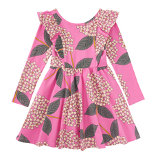 GIRL'S RUFFLE SHOULDER BALLET DRESS