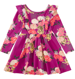 GIRL'S RUFFLE SHOULDER BALLET DRESS
