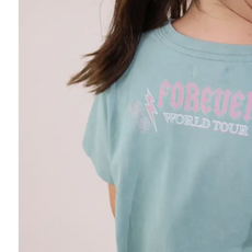 PAPER FLOWER GIRL'S FOREVER WORLD TOUR TIGER T-SHIRT