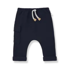1+IN THE FAMILY MALTE BOY'S DARK BLUE PANTS