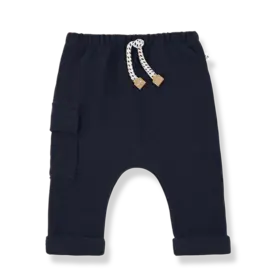 1+IN THE FAMILY MALTE BOY'S DARK BLUE PANTS