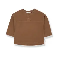 1+IN THE FAMILY JAN BOY'S HENLEY L/S SHIRT CASTAGNA