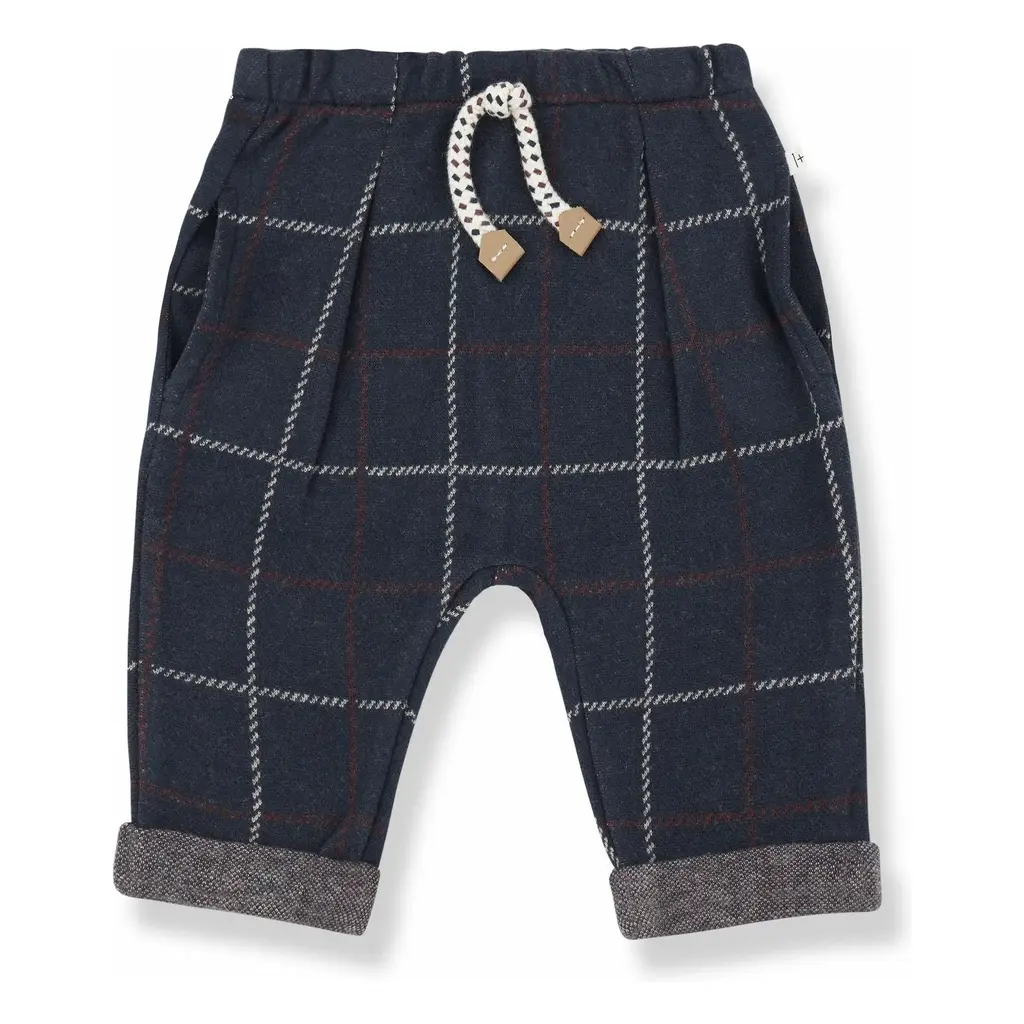 1+IN THE FAMILY ROBIN BOY'S DARK BLUE PANTS