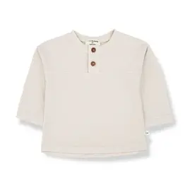 1+IN THE FAMILY JAN BOY'S HENLEY L/S SHIRT RICE