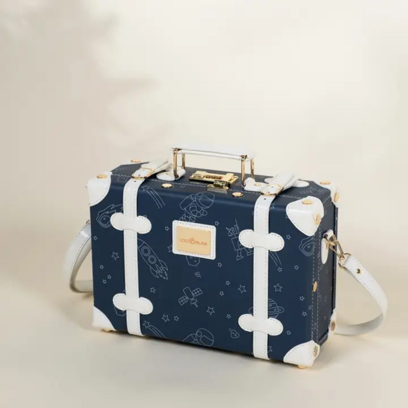 COCO VILLAGE VEGAN LEATHER PLAY SUITCASE-SPACE