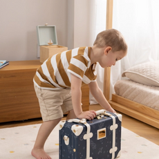 COCO VILLAGE VEGAN LEATHER PLAY SUITCASE-SPACE