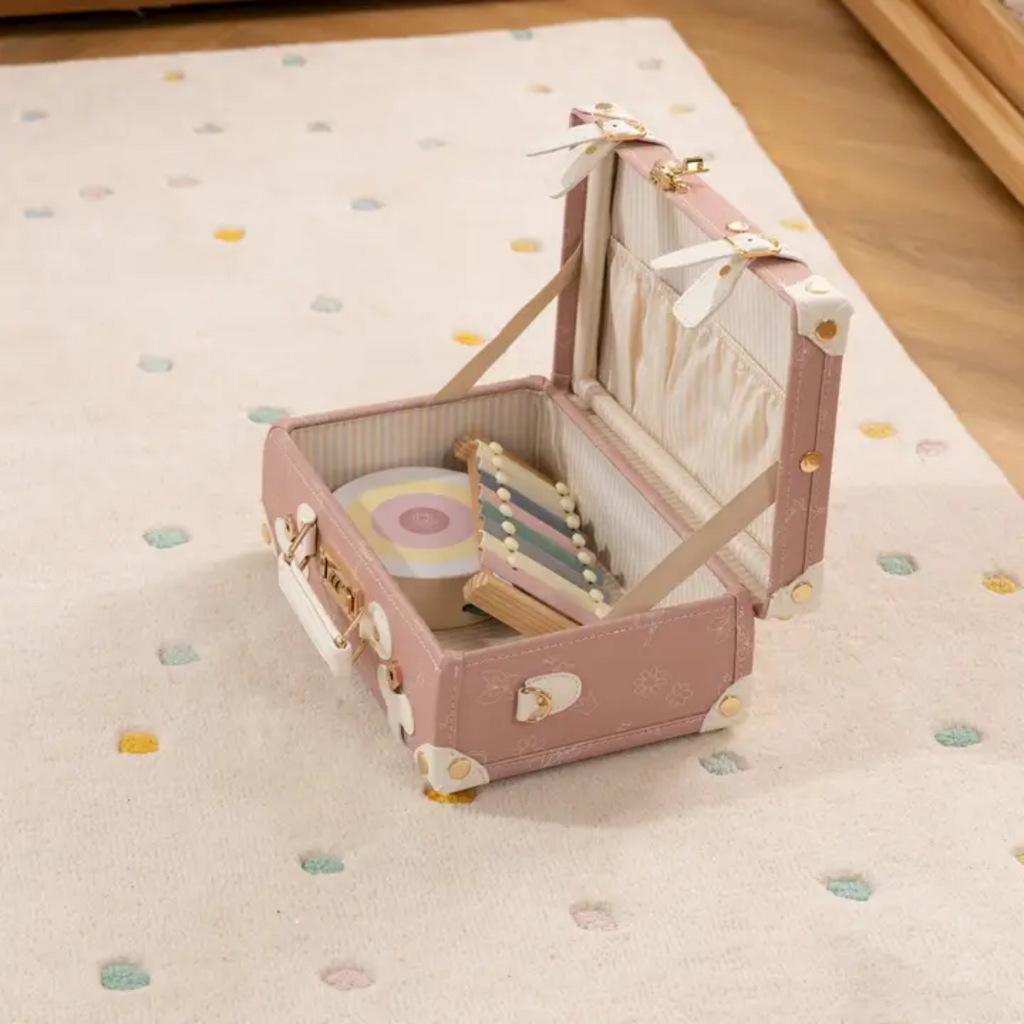 COCO VILLAGE VEGAN LEATHER PLAY SUITCASE-BALLERINA