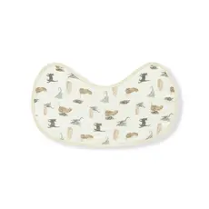 MILKBARN CONTOUR FOUR LAYER BURP CLOTH CAT