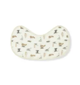 MILKBARN CONTOUR FOUR LAYER BURP CLOTH CAT