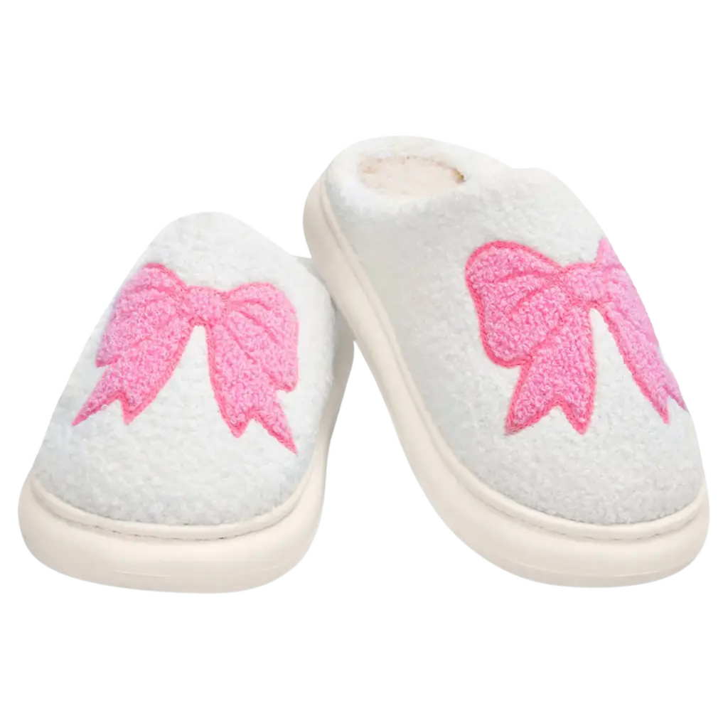 ISCREAM COZY BOW SLIPPERS
