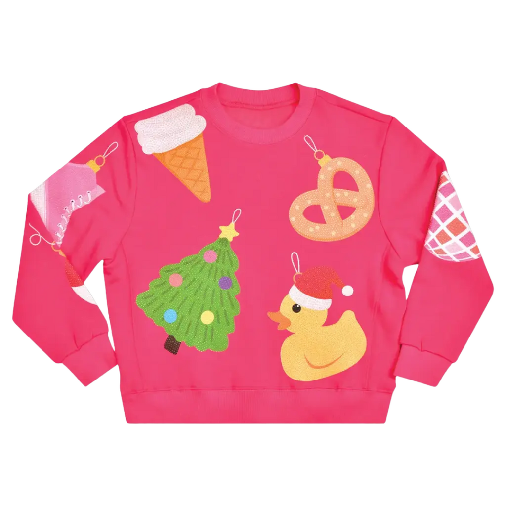 ISCREAM ORNAMENT SWEATSHIRT