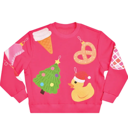 ISCREAM ORNAMENT SWEATSHIRT