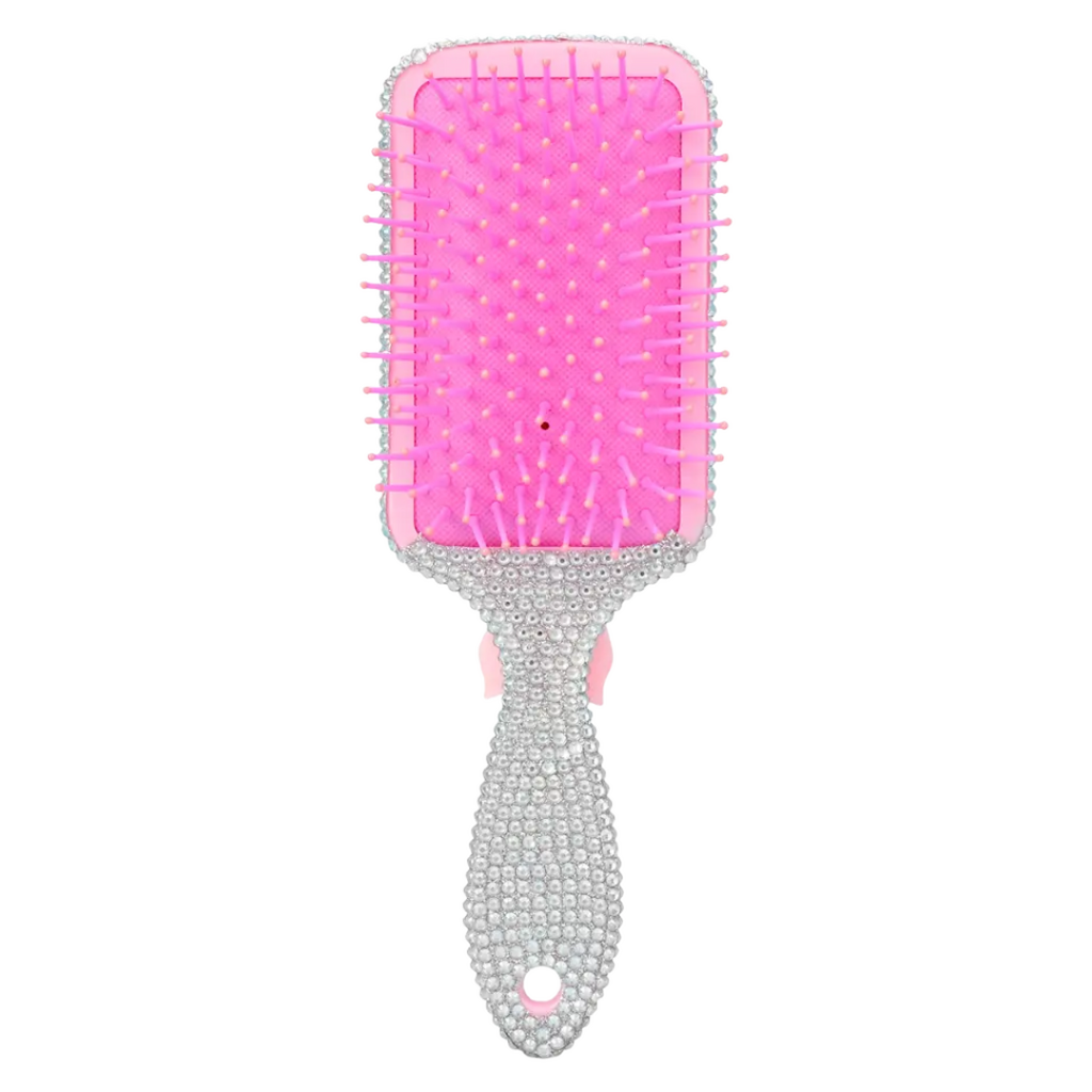 ISCREAM CHARMING RHINESTONE PADDLE BRUSH