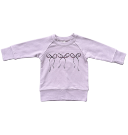 BABYSPROUTS GIRL'S RAGLAN SWEATSHIRT