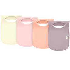 KEABABIES 4PK HALLO DROOL BIBS-EMBRACE