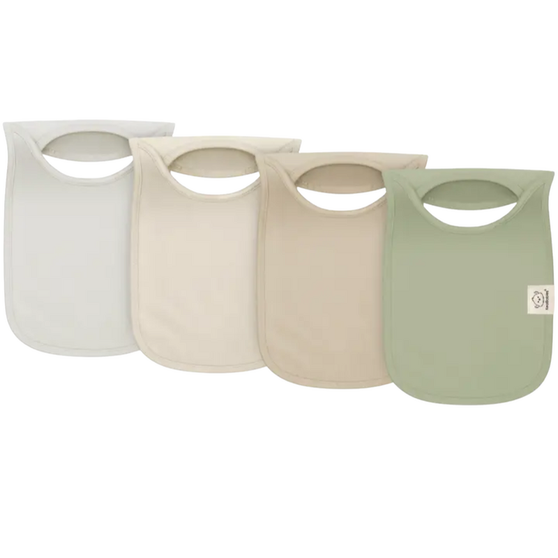 KEABABIES 4PK HALLO DROOL BIBS-EMBRACE