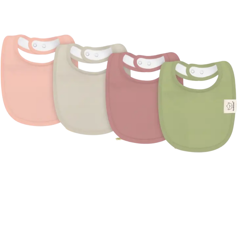 KEABABIES 4PK URBAN DROOL BIBS FOR TEETHING BABY-BOHO