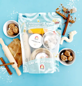 EARTH GROWN KIDDOUGHS CINNAMON ROLL KID DOUGH PLAY KIT