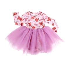 LEV BABY CATALINA TULLE SKIRTED BODYSUIT