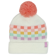 TINY WHALES INC GIRL'S BEANIE "CHECK IT"