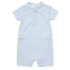 Lila + Hayes HENRY BOYS' PIMA COTTON SHORTALL