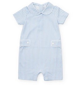 Lila + Hayes HENRY BOYS' PIMA COTTON SHORTALL