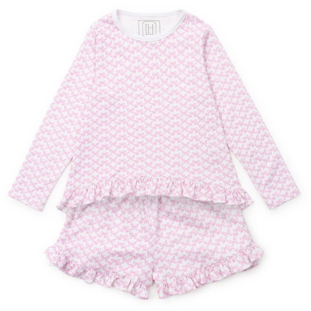 Lila + Hayes RORIE GIRL'S SHORT SET
