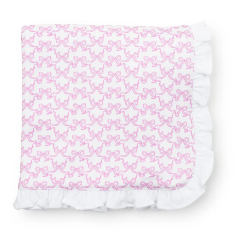 Lila + Hayes RUFFLED BLANKET-