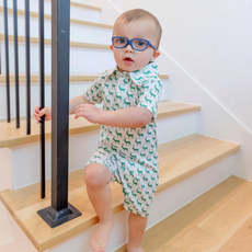 Lila + Hayes TRIPP BOY'S POLO SHORTALL-