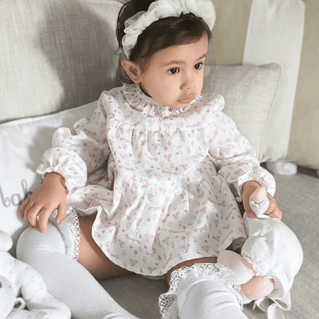 PETITE MAISON KIDS LANA RUFFLE KNEE HIGH SOCKS