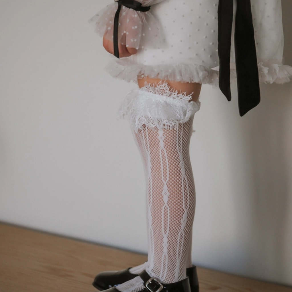 PETITE MAISON KIDS LARA LACE TIGHTS