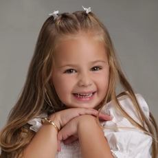 CHERISHED MOMENTS 14K GOLD-PLATED ETCHED BABY BANGLE