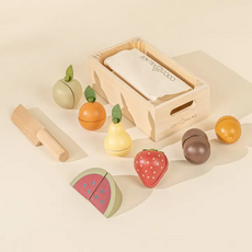 COCO VILLAGE WOODEN FRUITS PLAYSET
