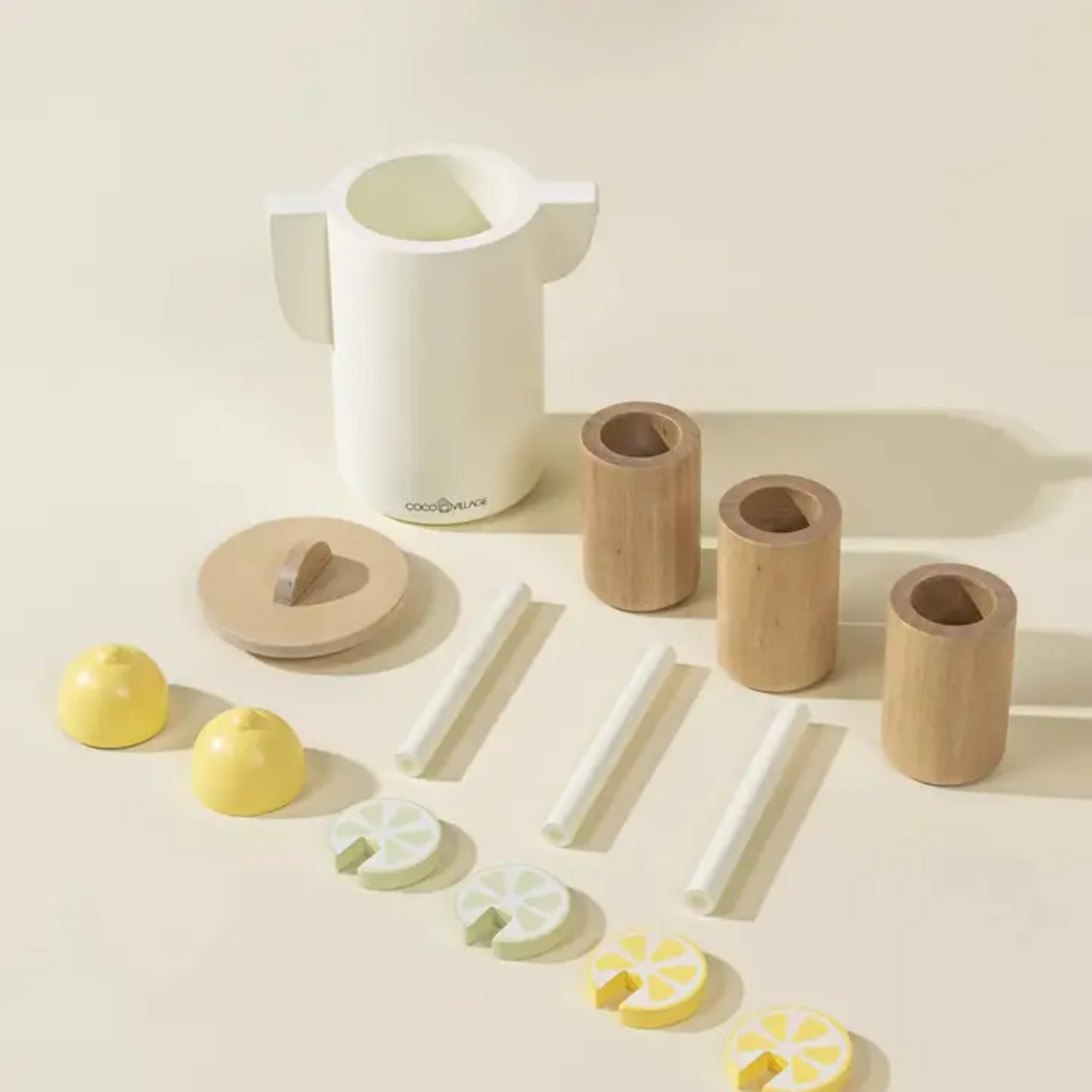 COCO VILLAGE WOODEN LEMONADE PLAYSET & ACCESSORIES